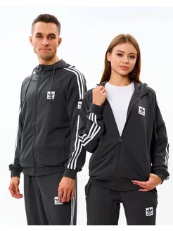 олимпийка спортивная на молнии adidas 254564728 купить за 2 220 ₽ в интернет‑магазине Wildberries