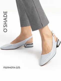 Туфли женские летние на низком каблуке O`SHADE 306882691 купить за 2 329 ₽ в интернет‑магазине Wildberries